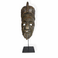 African Tribal Mask — The Sage on Metal Stand