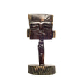 Ebony Tribal Figurine — Two-Faced Guardian Totem