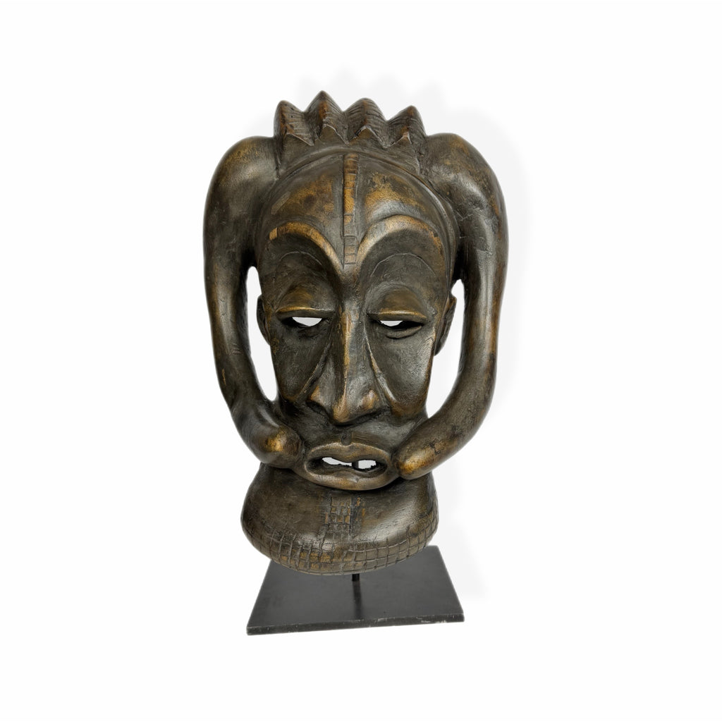 African Chokwe Mask — Pwo, the Face of the Female Ancestor