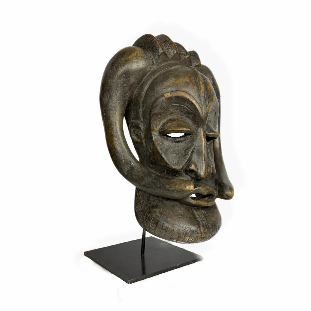 African Chokwe Mask — Pwo, the Face of the Female Ancestor