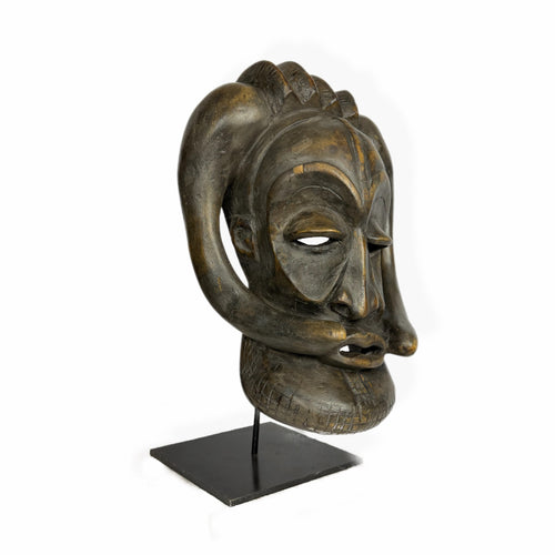 African Chokwe Mask — Pwo, the Face of the Female Ancestor