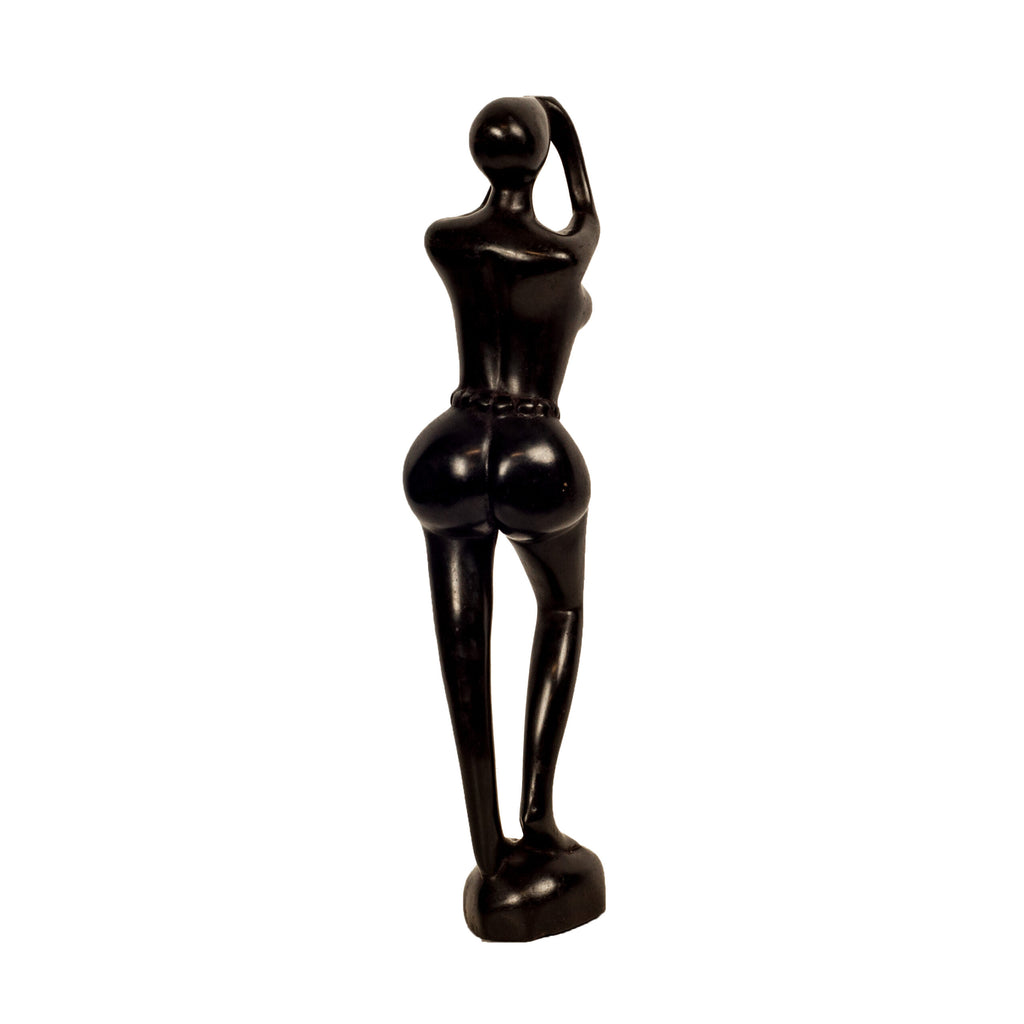 Female Nude — Ebony Wood Sculpture