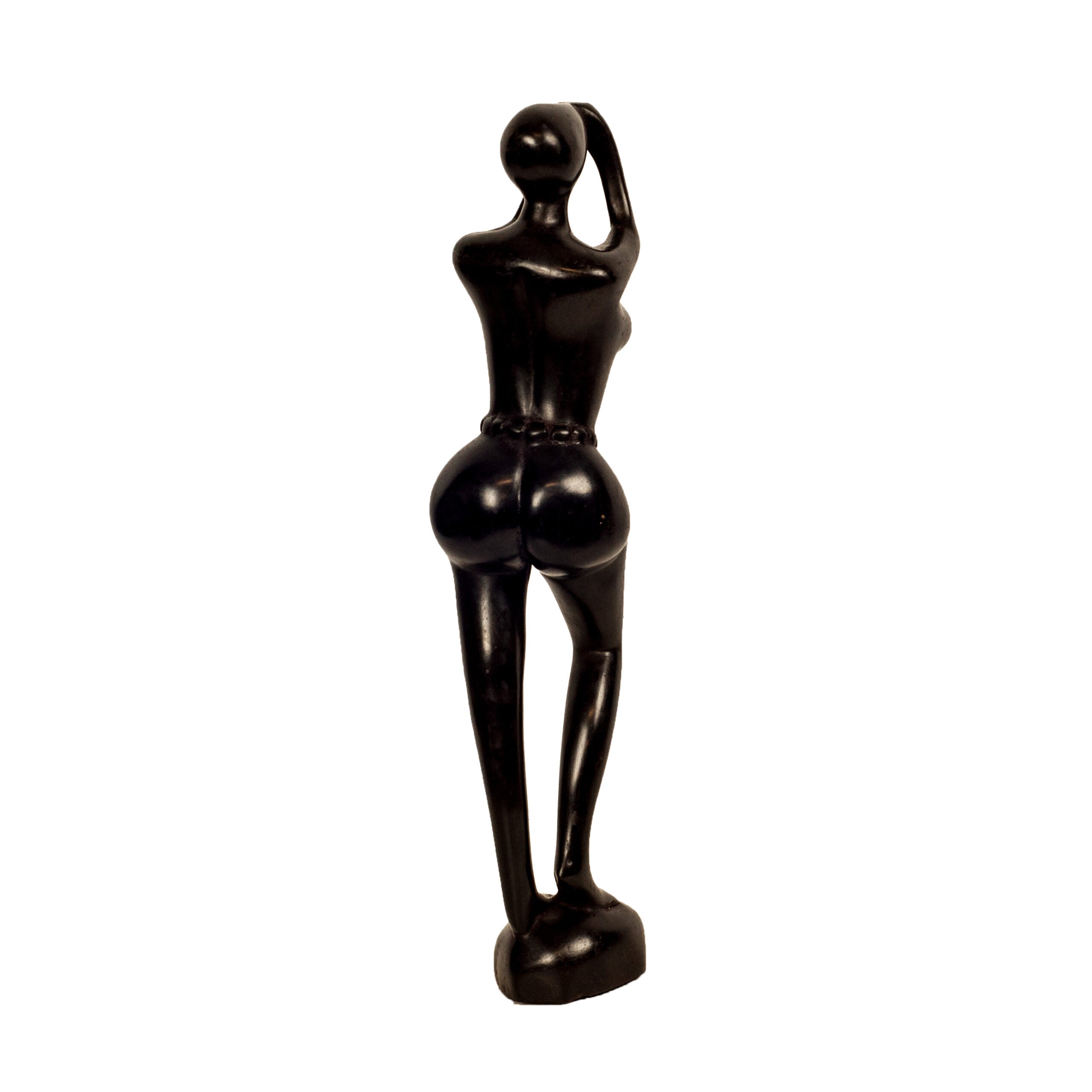 Female Nude — Ebony Wood Sculpture
